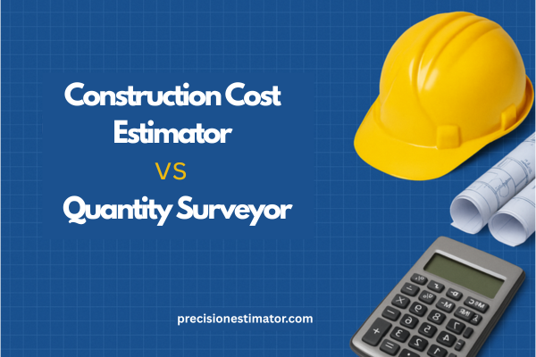 Construction Cost Estimator vs Quantity Surveyor