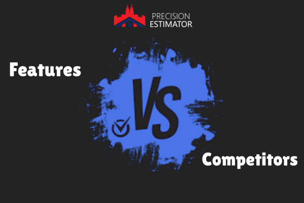 Precision Estimator Features vs Competitors