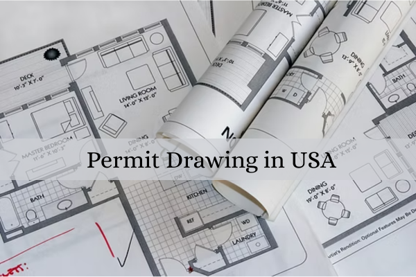 Permit Drawing In Usa | Precisionestimator | February, 2026 Permit Drawing in USA